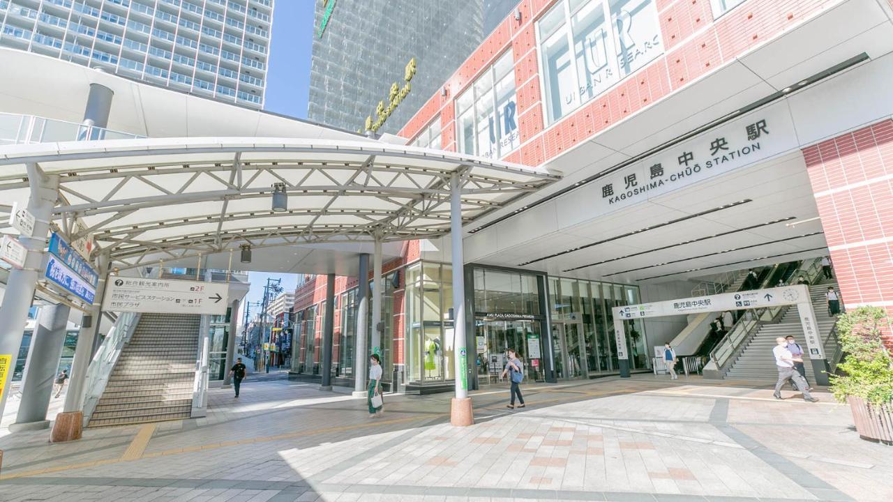 Toyoko Inn Kagoshima Chuo Eki Higashi Guchi Buitenkant foto