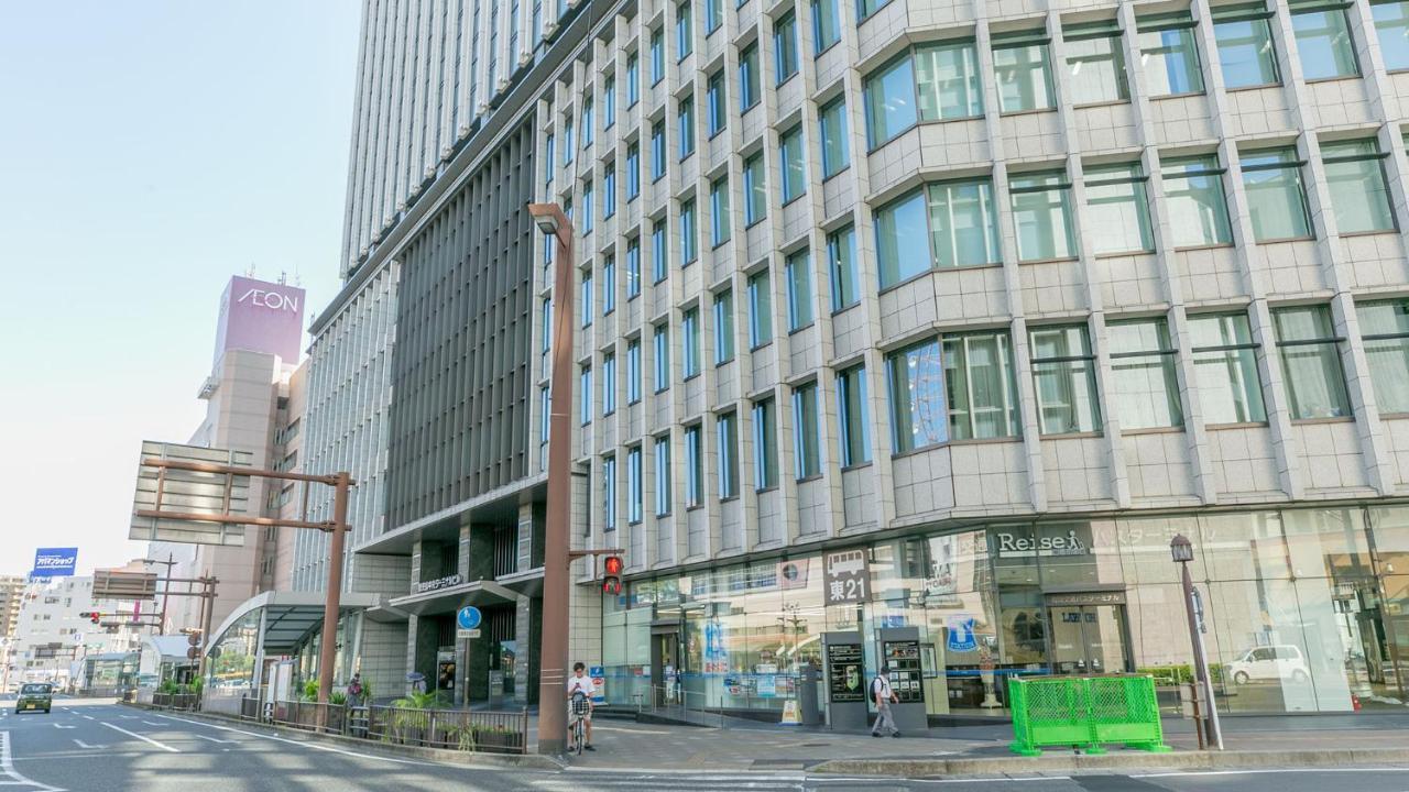 Toyoko Inn Kagoshima Chuo Eki Higashi Guchi Buitenkant foto