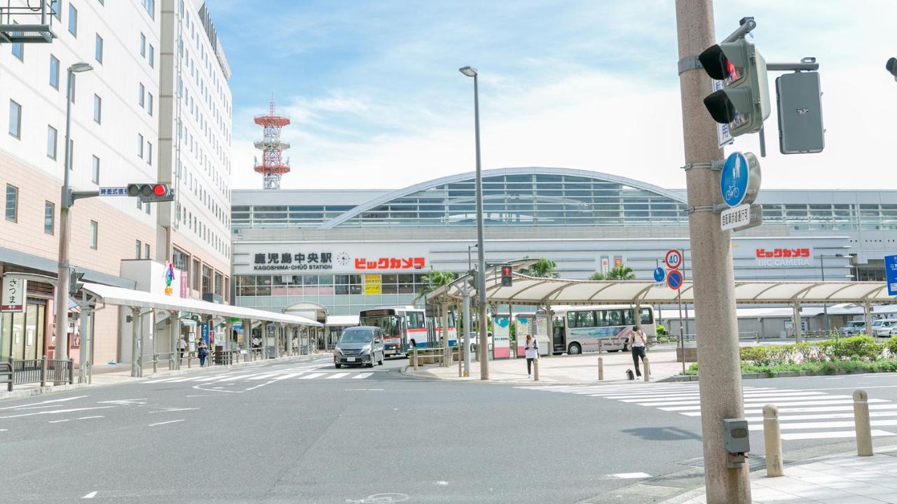 Toyoko Inn Kagoshima Chuo Eki Higashi Guchi Buitenkant foto