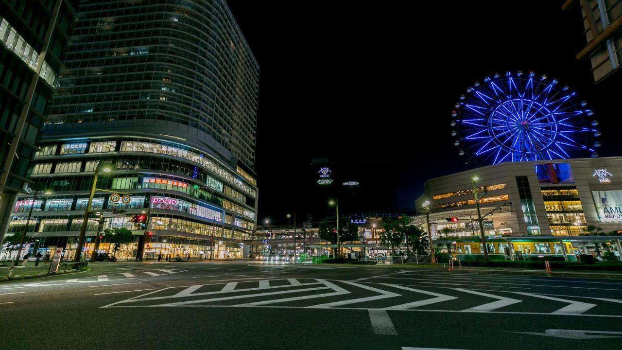 Toyoko Inn Kagoshima Chuo Eki Higashi Guchi Buitenkant foto