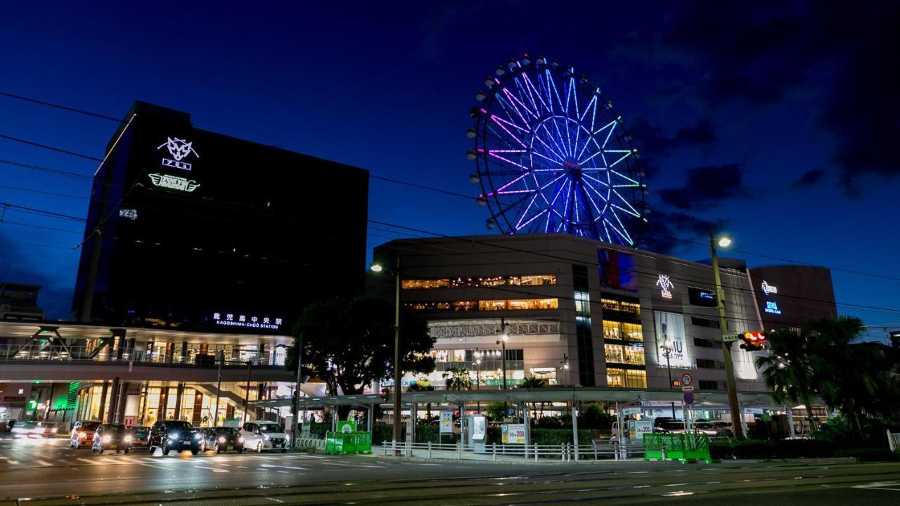 Toyoko Inn Kagoshima Chuo Eki Higashi Guchi Buitenkant foto